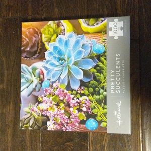 Hallmark Pretty Succulents 1000 Piece Puzzle